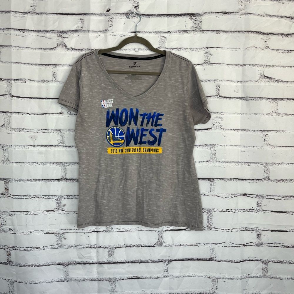 Golden State Warriors Won the West 2019 NBA Conference Champions Women’s Large